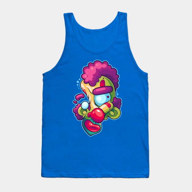 Twisted Clown Tank Top by ArtisticDyslexia